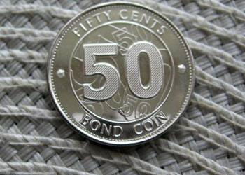 Zimbabwe 50 Cent 2014r - Ładna