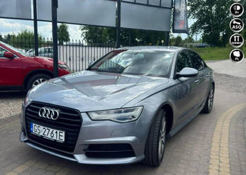 Audi A6 Sline Salon Polski PoLift Matrix 1-Właściciel Shadow Lin serwis C7…