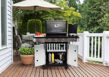 GRILL GAZOWY 3+1, stal nierdzewna 11,2kW