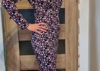 sukienka midi 36/38 reko vintage