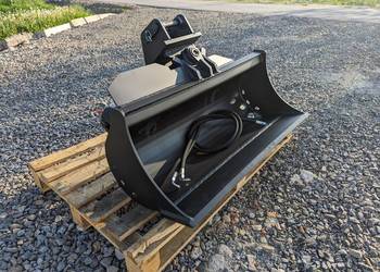 Hydrauliczna łyżka skarpowa uchylna 100 cm do koparek – MS03 / CW05 / JCB..