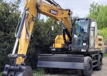Wynajem koparki kołowej usługi 16ton