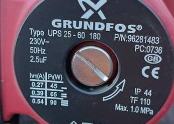 Pompa centralnego ogrzewania Grundfos. Nowa pompa wody, C.O