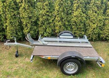 Przyczepa motocyklowa Neptun na 2 motocykle FV23% IDEALNA przyczepka