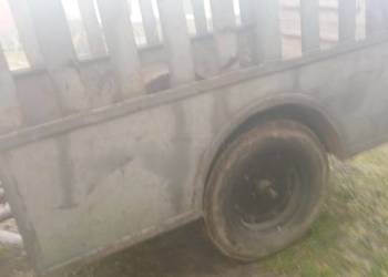 Dwukółka do przewozu do bydła