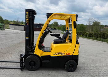 wózek widłowy HYSTER H1.6FT LPG 1600kg 3.30m wolny skok przesuw boczny 2006
