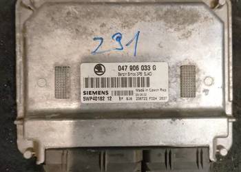 Sterownik Silnika SIEMENS 047 906 033 G SKODA 1.4