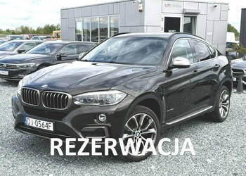BMW X6 3,0D 313KM xDrive40D 2016/2017 r. Led, Head up, Salon PL, FV23% F16…