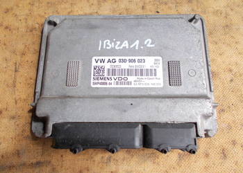 seat IBIZA 1.2 08r komputer silnika BBM 03D906023 sterownik SIMOS9.1