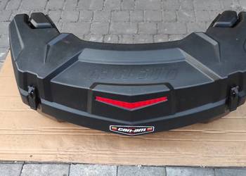 Kufer 86L+ kosz metalowy can am niemal nowe komplet