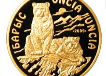 Kazachstan Snow Leopard 2009 Proof 1 oz gold