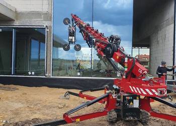 Mini żuraw Hoeflon Maeda Kalisz Września