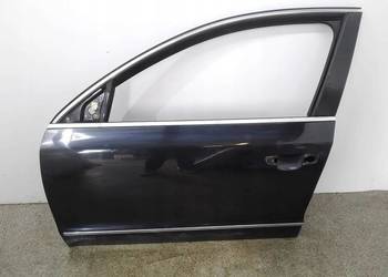 DRZWI  LEWE PRZÓD CZARNE   Skoda Superb II (2008-2015)