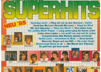 Die Deutschen Superhits Neu '85 — LP Vinyl Compilation