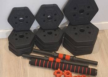Zestaw hantli 4x2,5kg , 4x1,25kg , 4x1kg