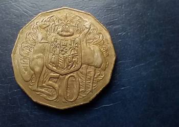 Stare monety 50 cent 1975 Australia