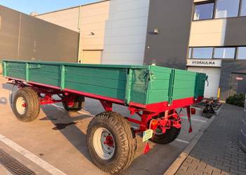 Przyczepa rolnicza Bergmann Z 90 – 2-osiowa, po odświeżeniu, gotowa do prac
