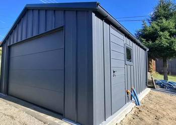 Garaż blaszany 6x6