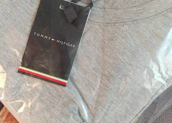 Longsleeve Tommy Hilfiger - najwyższa jakość, szary rozmiar XXL