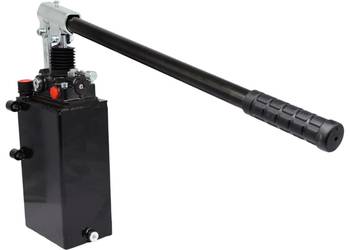 POMPA HYDRAULICZNA Ręczna Dwustronna 25cm3 PRBD + Zbiornik 3L [4371]