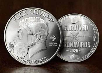 covid -19 moneta - medal