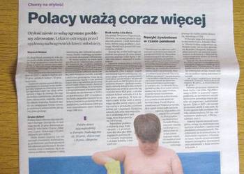 Raport o otyłości - Gazeta Wyborcza