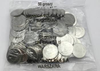 50 groszy gr 2023 MW - Kolekcjonerski woreczek menniczy