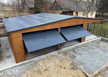 Garaż blaszany 10x6. WZMOCNIONY PROFILAMI. Producent. Cała Polska