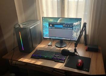 Komputer do gier i nauki | i5-3570 | GTX 660 | 16 GB RAM | SSD + Monitor 24