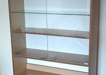 Meblościanka PRL (szafa, regał, witryna)