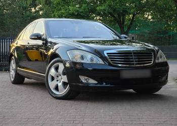 Mercedes-Benz Klasa S Night Vision*Aktywny Tempomat*Radar* Dociągi*Lodówka*