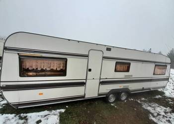 Przyczepa kempingowaXXL z wc transport