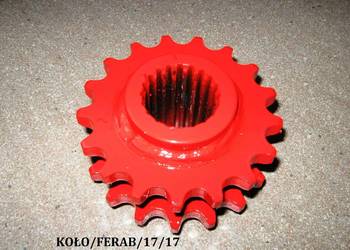 Koło łańcuchowe podw Z-17/Z-17 3/4" fi 40 wielowp do prasy Feraboli