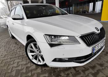 Skoda Superb III 2.0 150KM Biała Perła Led Xenon