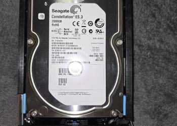 Sprzedam nowy dysk: SEAGATE 2TB 7.2K 128MB SAS-2 3.5'' ST2000NM0023.