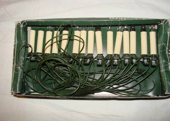 lampki choinkowe PRL lampki choinkowe PRL