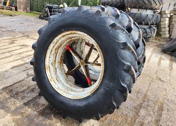 Komplet kół bliźniaczych 16.9 / 14-30 Dunlop   z szybkozłączem.
