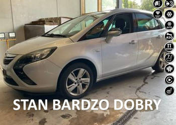Opel Zafira 1.4 T Klimatronic 2-stref, Podgrz. fotele + kierownica, 7-osob…