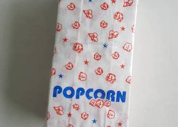 Torebka opakowanie na popcorn małe - 200 szt - duża ilość