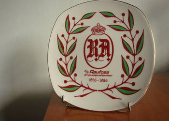 Raufoss - Fabryka amunicji talerz okolicznościowy Figgjo