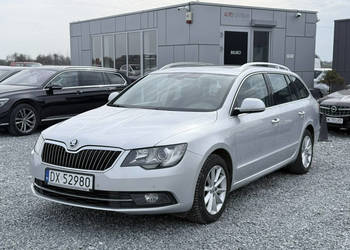 Škoda Superb 1.6 TDI 105KM 2014r. panorama, navi, lift II (2008-2015)