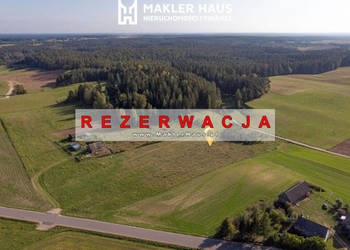 Działka 3001 m2 z warunkami zabudowy - Węgielnia
