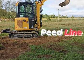 Usługi minikoparką wiertnica wypożyczalnia transport Speedline