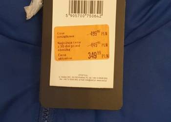 Kurtka 4 F narciarska membrana 5000 męska Nowa Kolor Niebieski.