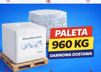 Lizawka solna biała CIECH | Paleta 960 kg | Darmowa dostawa |Dla bydła