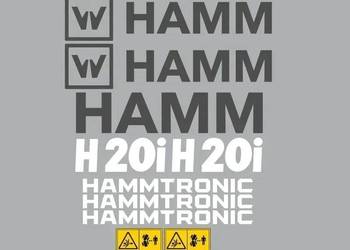 Naklejki oklejenie naklejka - HAMM H 20i Zamiennik