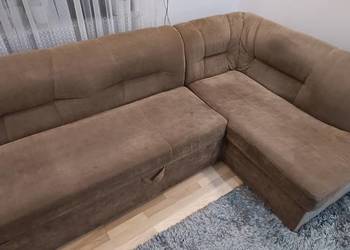 Narożnik jasny brąz 240x160x86