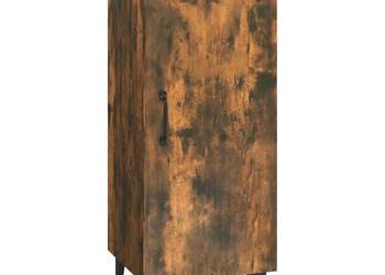 vidaXL Szafka, przydymiony dąb, 34,5x34x90 cm(SKU:817405)