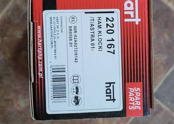 Klocki hamulcowe tyl zafira b 1.9 cdti 150km