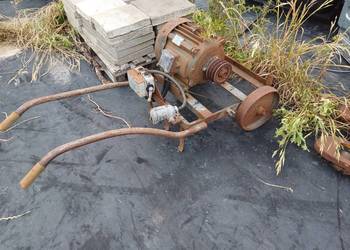 Silnik elektryczny 7kw z wozkiem